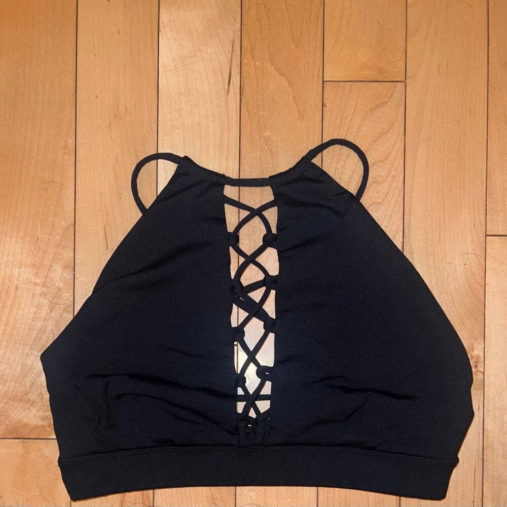 BLACK SPORTS BRA/ BRA